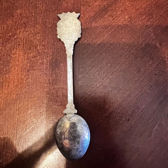 Vintage Andorra Souvenir Spoon With Crown & Crest Design - Picture 3 of 4